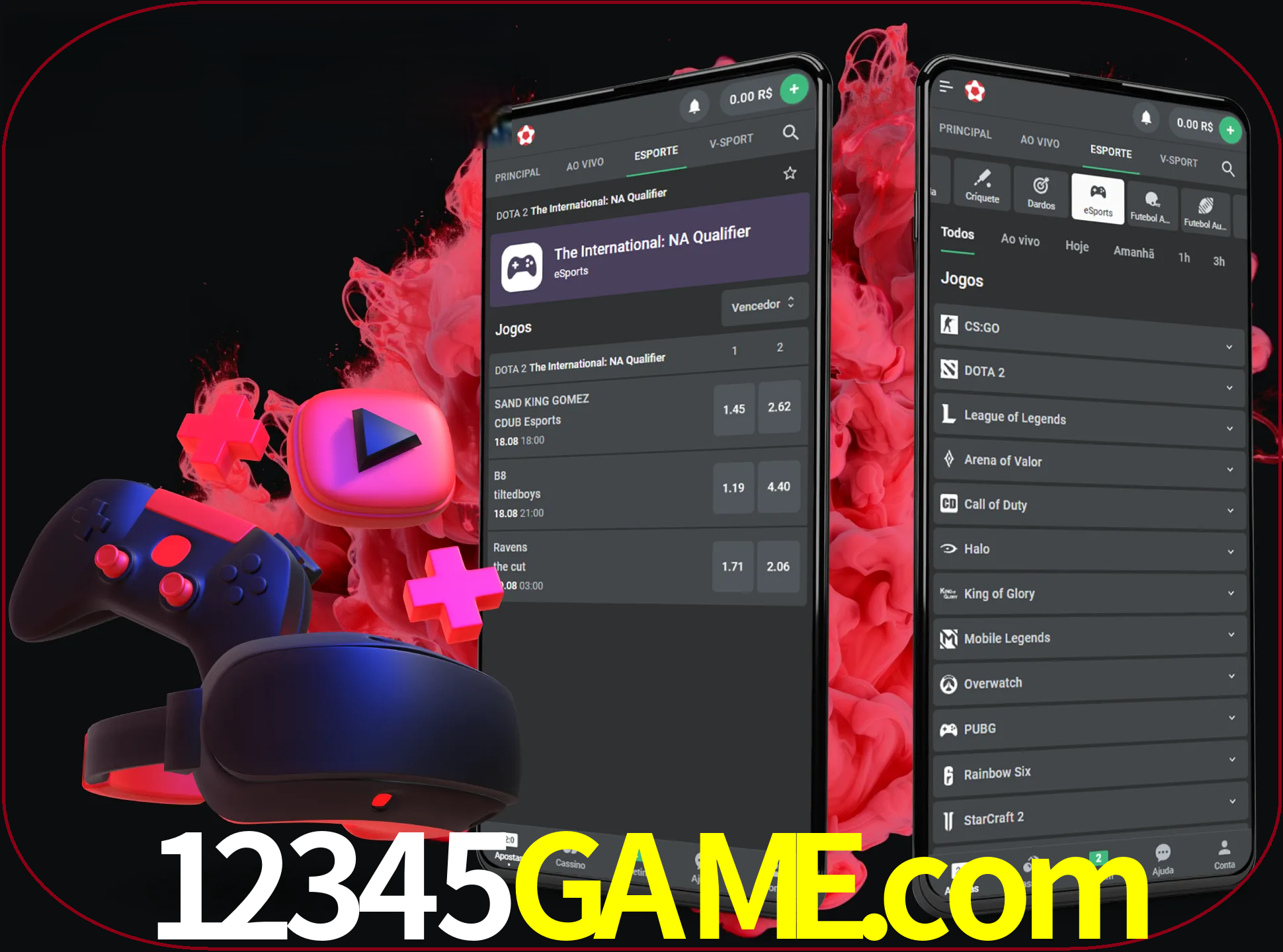 Para ter a aplicação móvel 12345game no seu smartphone, basta descarregar o ficheiro apk e seguir as instruções.