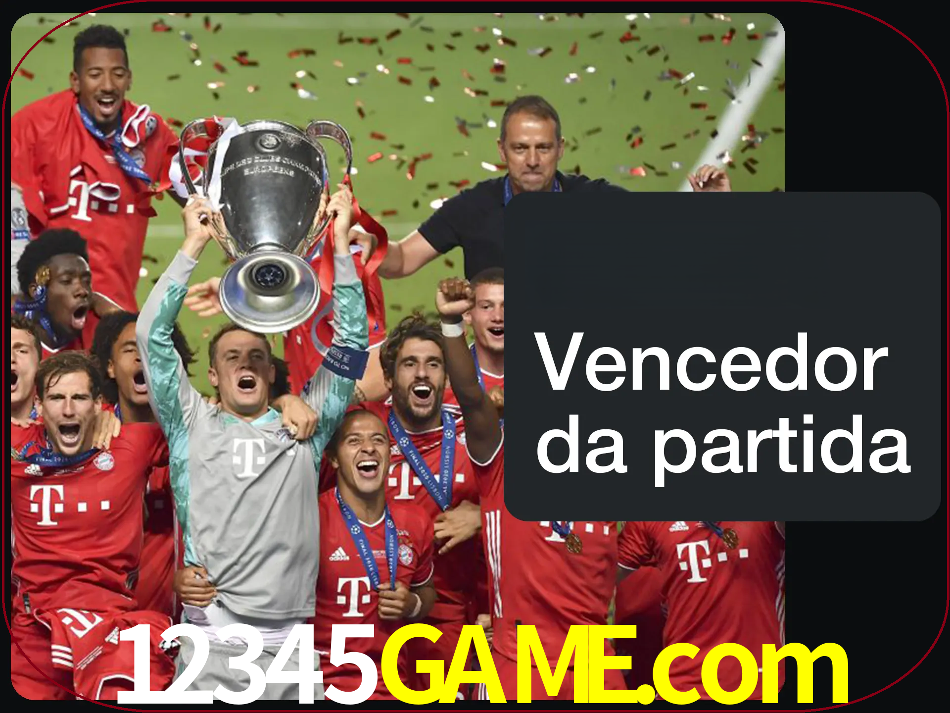 Aposte no vencedor e ganhe uma grande quantia de dinheiro.