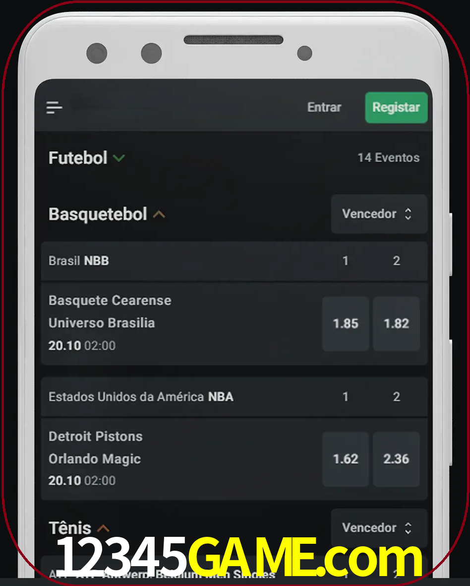 Aposte e assista aos esportes em formato ao vivo.