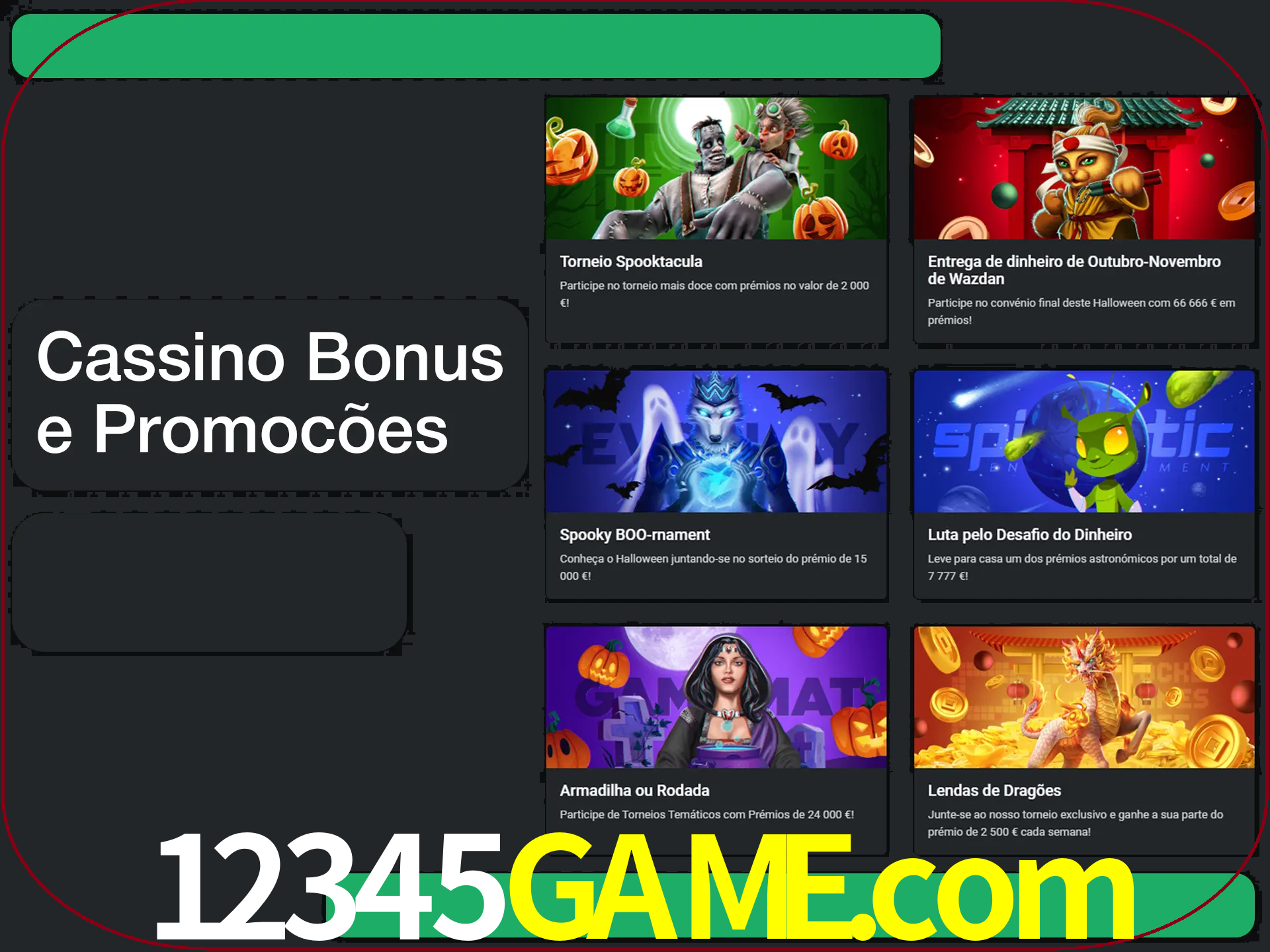 Verifique se há novos bônus de cassino para reivindicar.