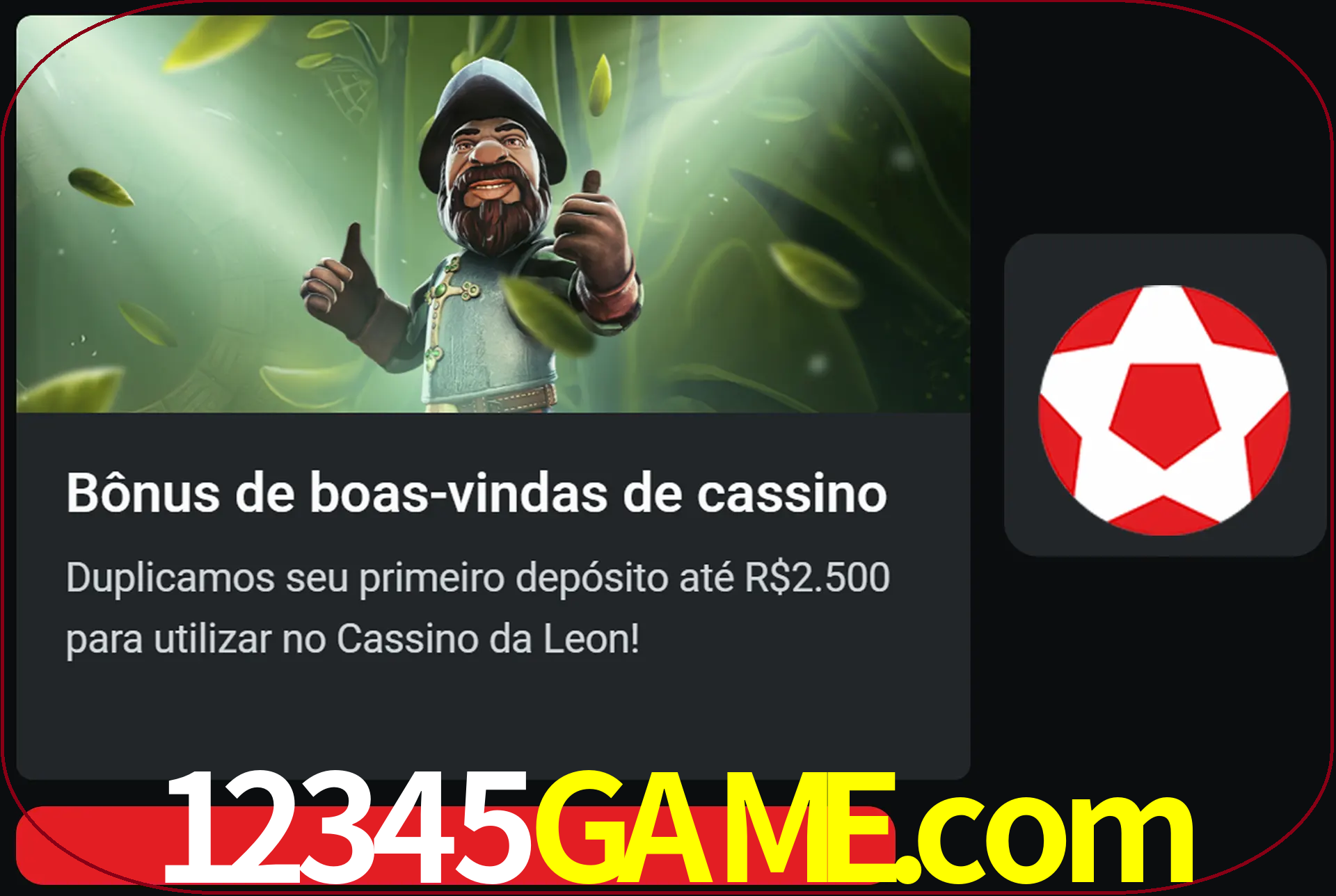 Receba seu dinheiro do bônus de boas-vindas após o primeiro depósito.
