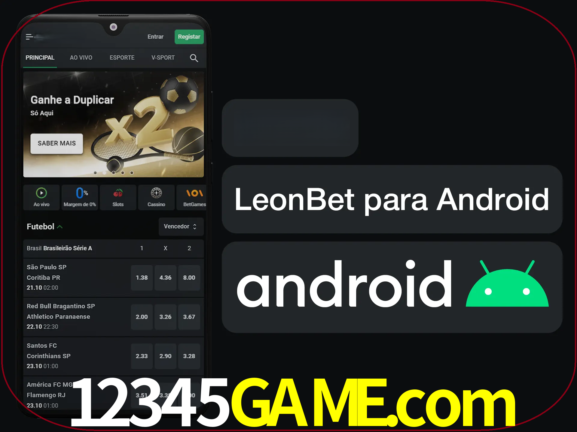 Adquira sua versão poket de LeonBet.