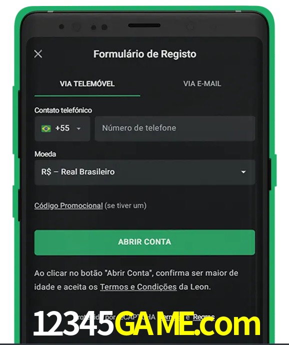 Cadastre-se em LeonBet seguindo passos simples.